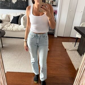Zara Light Blue Denim Jeans